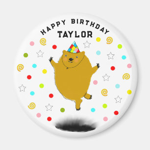 Imã Magneta de presentes para o dia de aniversário do