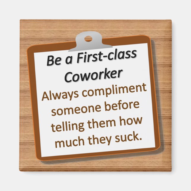 Imã Magneta de primeira classe (Frente)