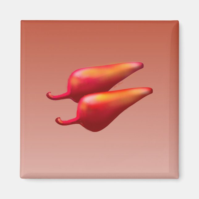 Imã Magneta de Red Chili Peppers (Frente)