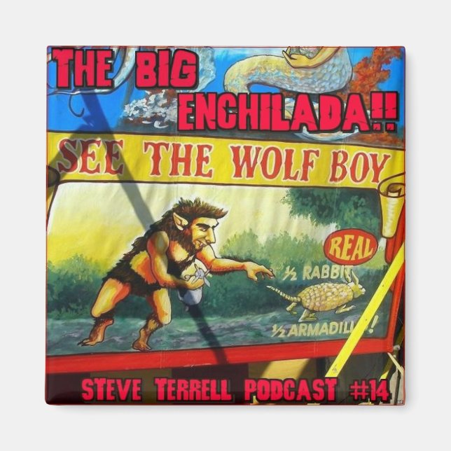 Imã Magneta de refrigeração de enchilada (Frente)