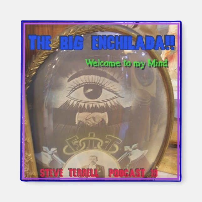 Imã Magneta de refrigeração de enchilada (Frente)