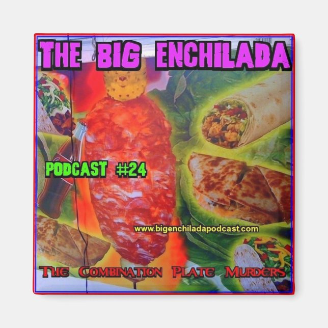 Imã Magneta de refrigeração de enchilada (Frente)