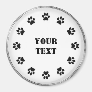 Imã Magneta de refrigeração de pinturas brancas pretas