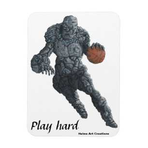Ímã Magneta de Refrigerador de Basquete de Golem Brinc
