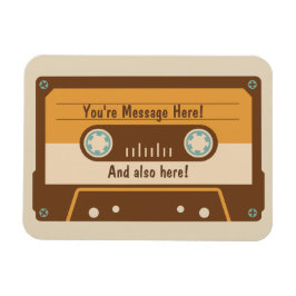 Ímã Magneta de Refrigerador de Fita do Cassete Persona