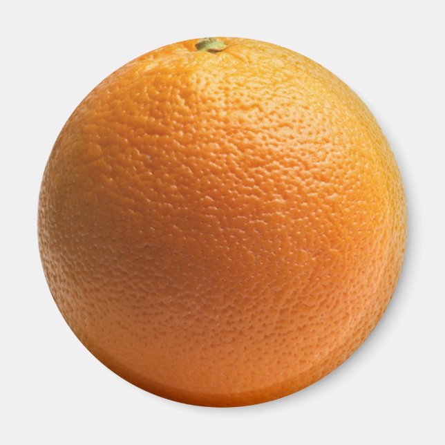 Imã Magneta de refrigerador de Fruta laranja (Frente)