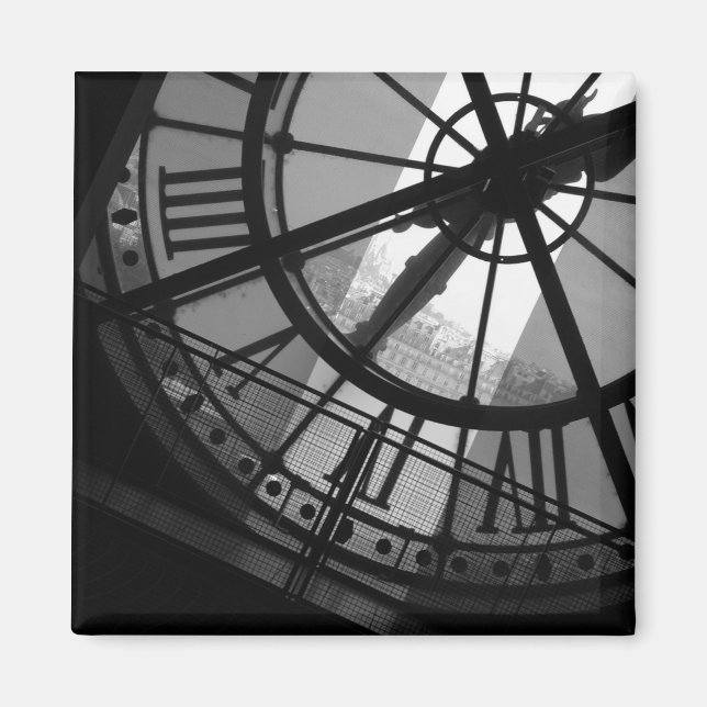 Imã Magneta de Relógio Musee d'Orsay (Frente)