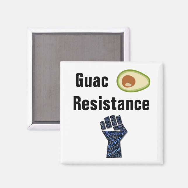 Imã Magneta de resistência guac (Front/Back)