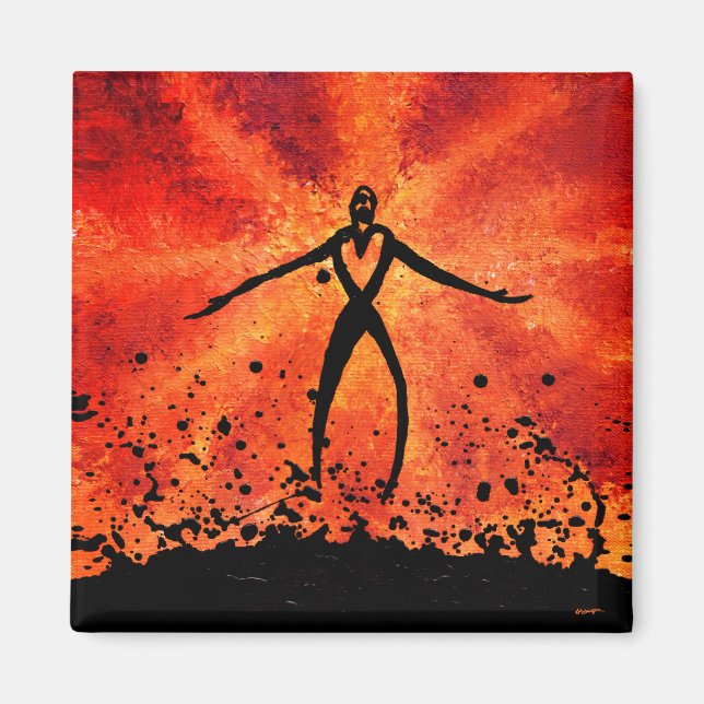 Imã Magneta de ressurreição (Frente)