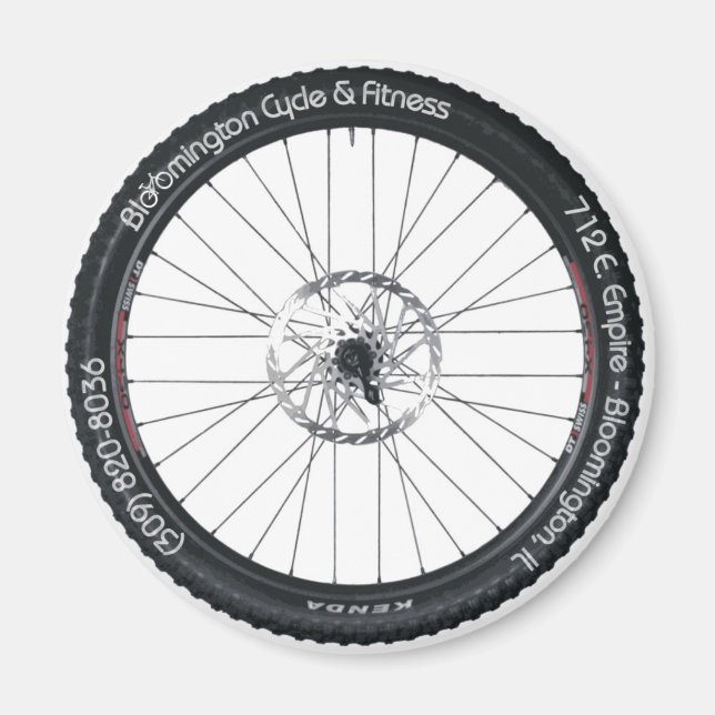 Imã Magneta de roda BC&F (Frente)