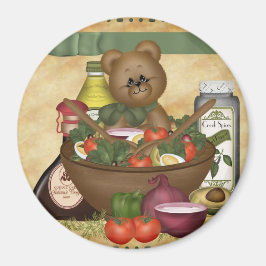 Imã Magneta de salada doce