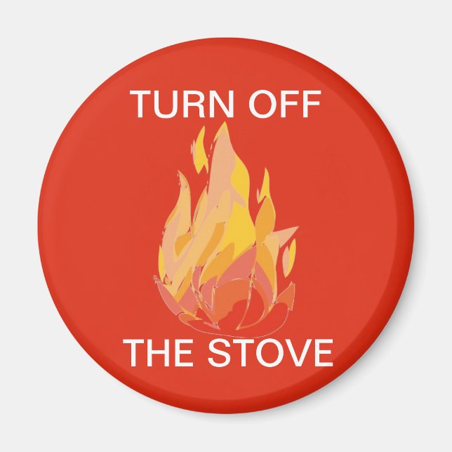 Imã Magneta de segurança contra incêndio doméstico (Frente)