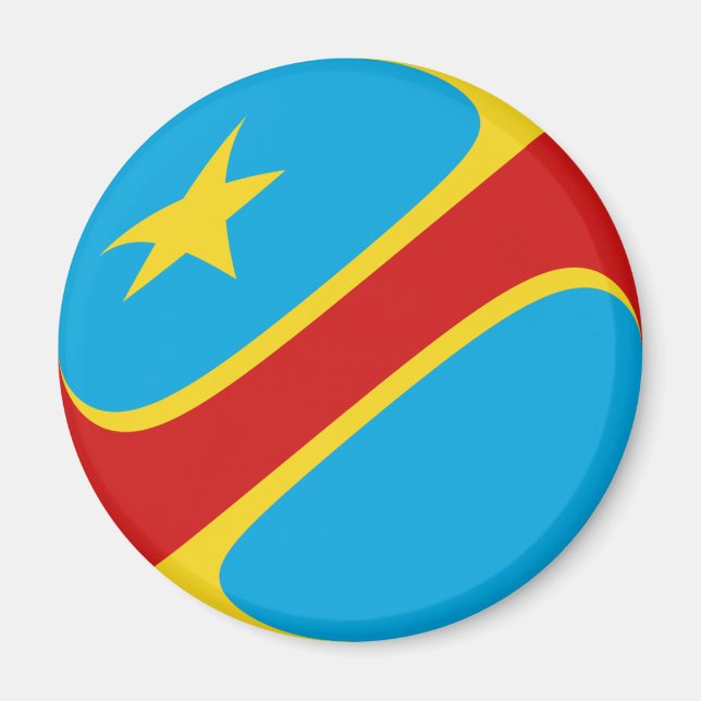 Imã Magneta de Sinalizador da Pesca do Congo-Kinshasa (Frente)