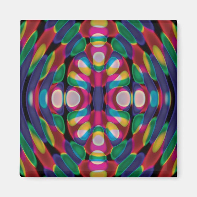 Imã Magneta de Skittles Esticada (Frente)