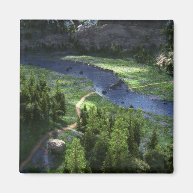 Imã Magneta de Solidão Cwm (Frente)