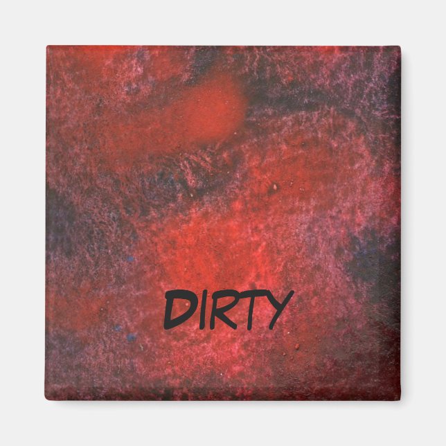 Imã Magneta de status da lavadora de Abstrato "Cosmos  (Frente)