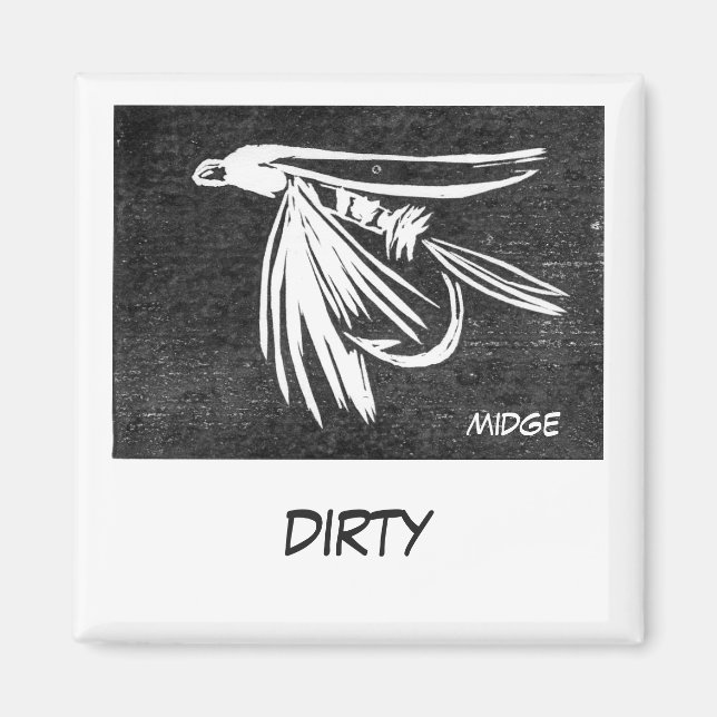 Imã Magneta de status do Dish Washer "Midge" (Frente)