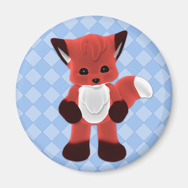 Imã Magneta de Toon da Fox (Frente)