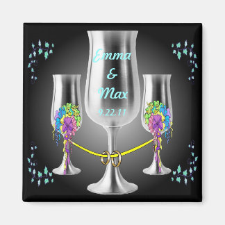 Imã Magneta de unidade de goblet prateada