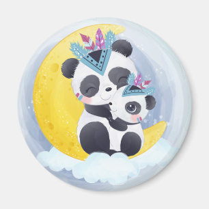 Imã Magneta de Urso de Panda