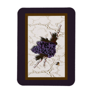 Ímã Magneta de Uvas Grelha