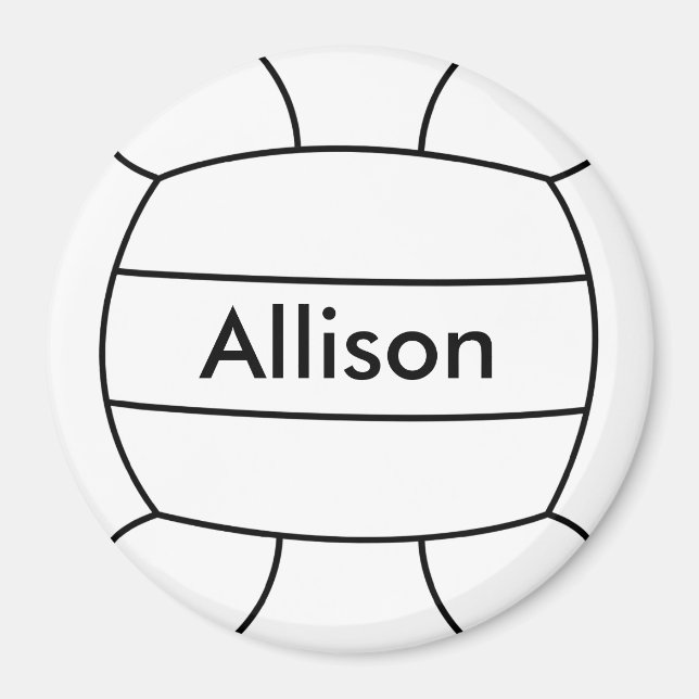 Imã Magneta de Voleibol (Frente)