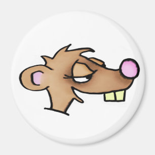 Imã Magneta de Weasel de Cartoon