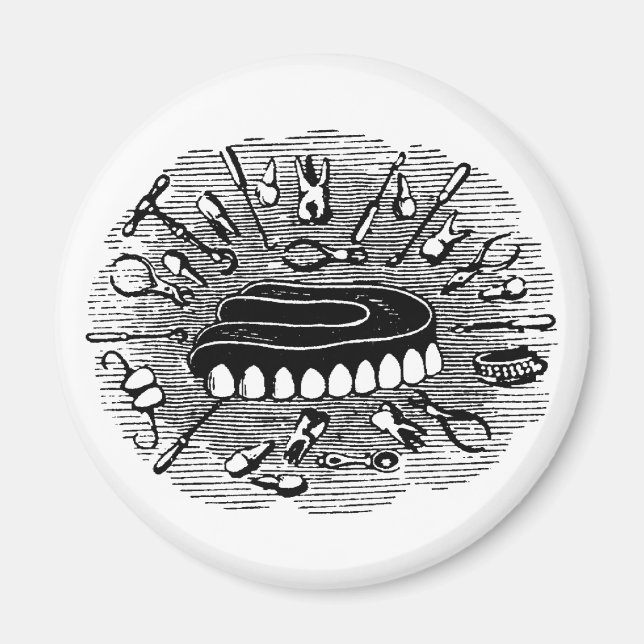 Imã Magneta dentária (Frente)