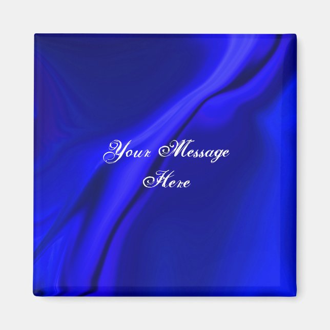 Imã Magneta Design Azul Suave (Frente)