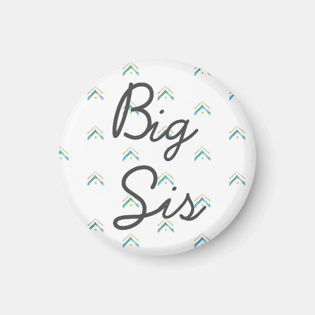 Imã Magneta | Detentor de Fotografias da Irmã Big Sis (Frente)