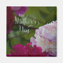 Imã Magneta dia de as mães Peony Garden