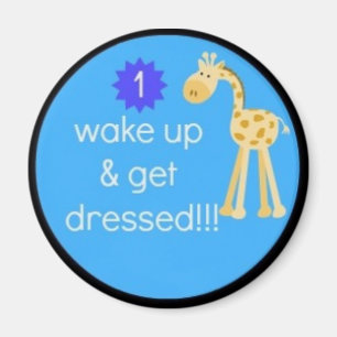 Imã magneta diária do gráfico de rotina!!!