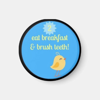 Imã magneta diária do gráfico de rotina!!!