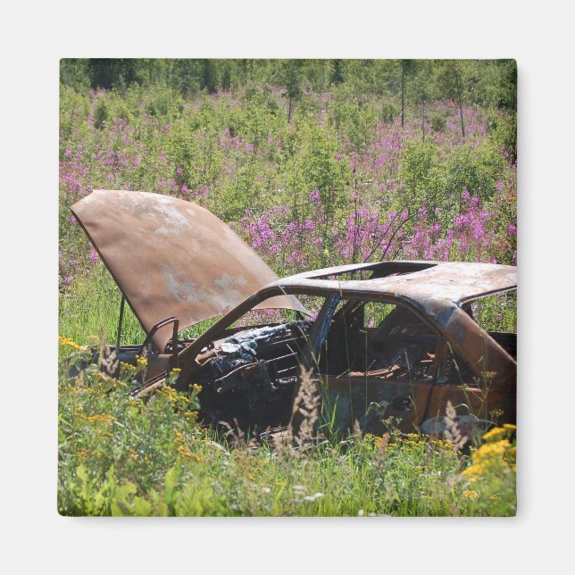 Imã Magneta do carro desertado (Frente)