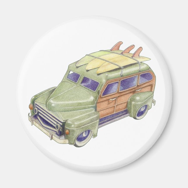 Imã Magneta do carro do Surf de brinquedo (Frente)