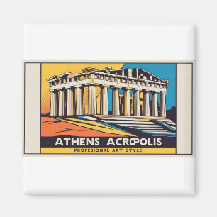 Imã Magneta do Partênon de Atenas pop