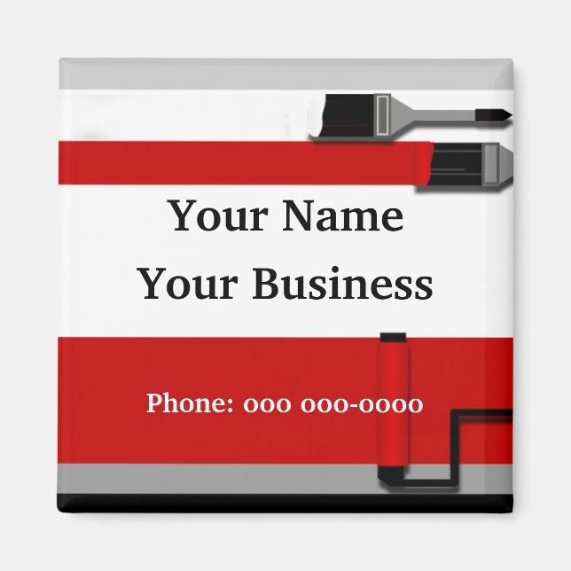 Imã Magneta do Promocional de pincel para pincel (Frente)