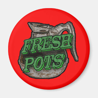 Imã Magneta do refrigerador de Potes frescos