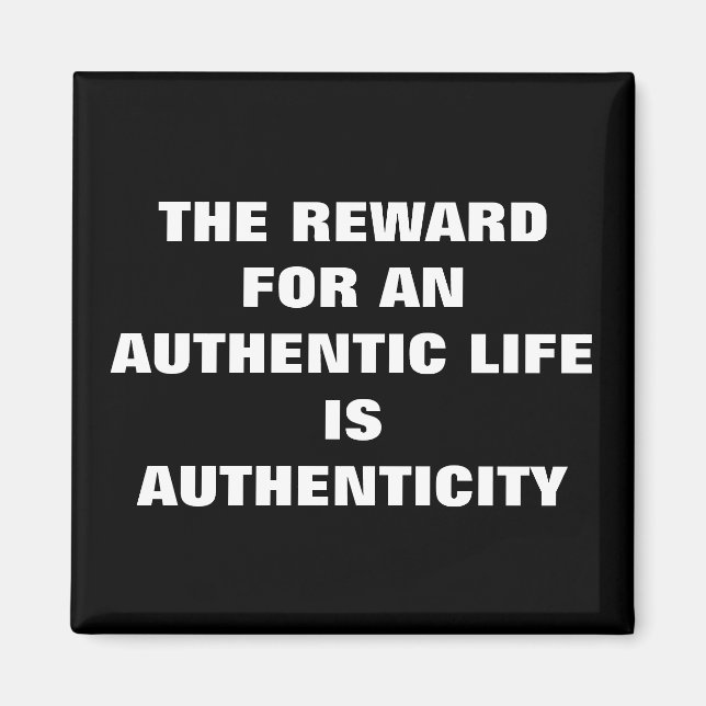 Imã Magneta do refrigerador - Preto/Branco (Frente)