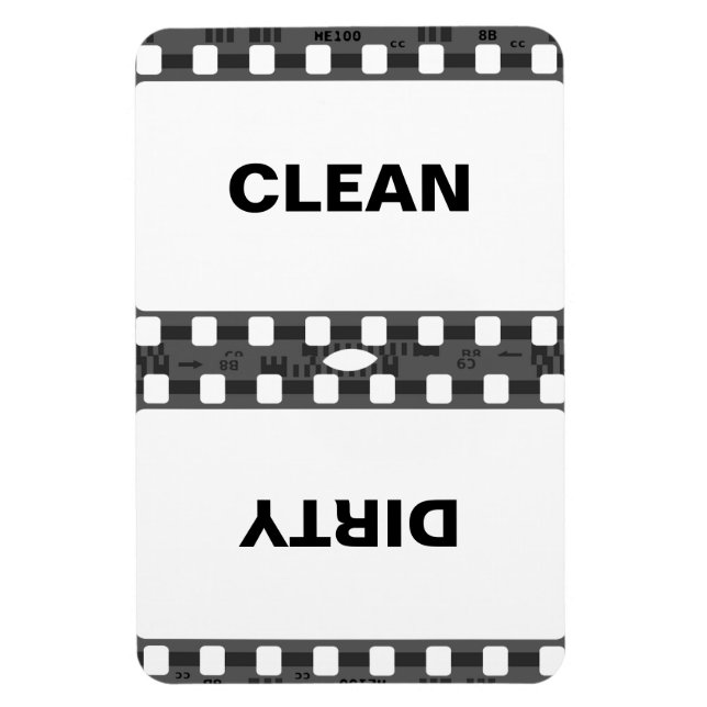 Ímã Magneta do refrigerador sujo (Vertical)