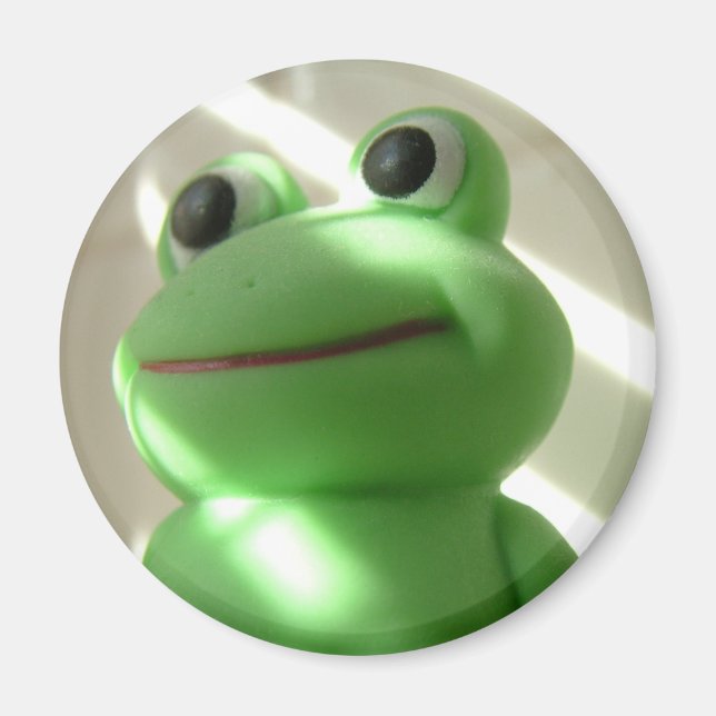 Imã Magneta do tempo do Froggggy Super Divertido (Frente)
