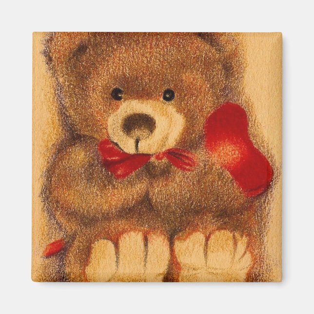Imã Magneta do Urso de Teddy (Frente)