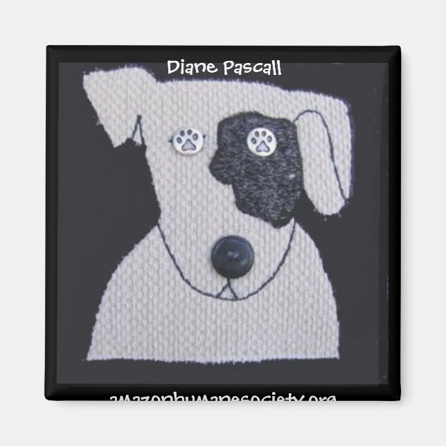 Imã Magneta Dog Lovers (Frente)