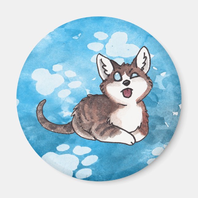 Imã Magneta Doofy Cat (Frente)