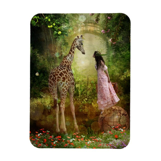 Ímã Magneta dos Amigos Viajantes (Vertical)