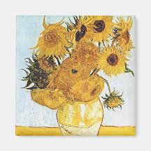 Magneta dos Girassóis de Van Gogh
