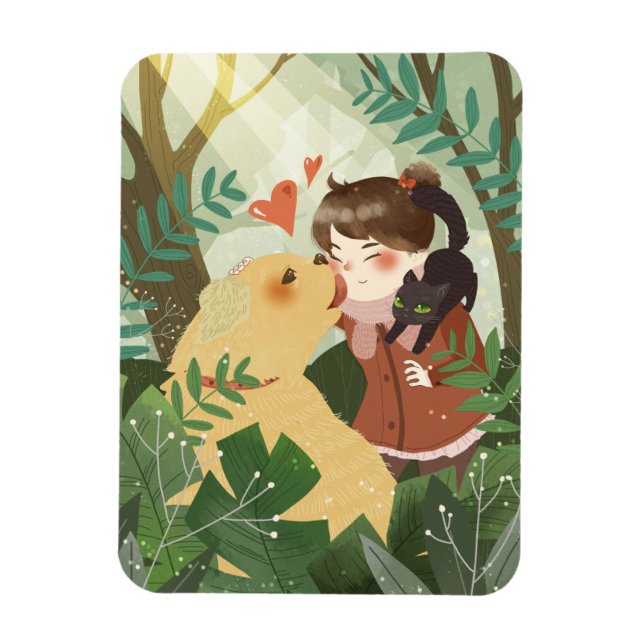 Ímã Magneta dos melhores amigos (Vertical)