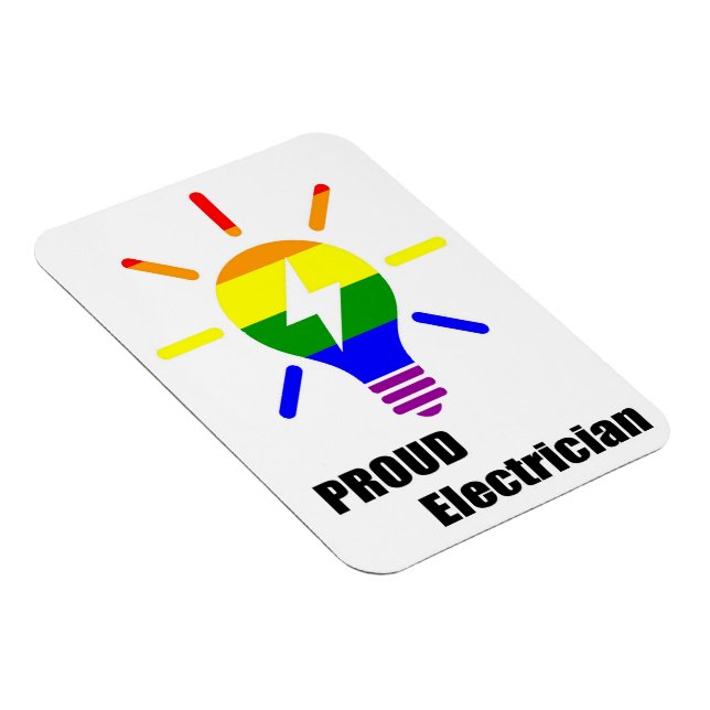 Ímã Magneta Elétrica Orgulhosa (Lado Direito)