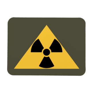 Ímã Magneta emblem de alta potência radioativa