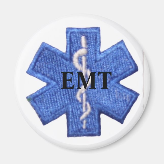Imã Magneta EMT Star of Life (Frente)